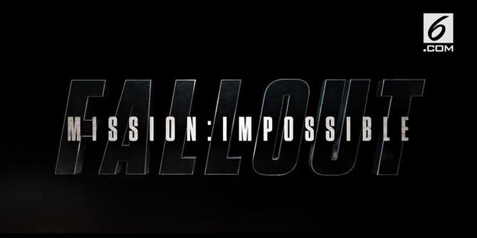 VIDEO: Aksi Nekat Tom Cruise di 'Mission: Impossible-Fallout'