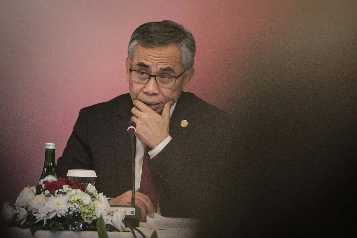 Ketua Dewan Komisioner Otoritas Jasa Keuangan (OJK) Wimboh Santoso