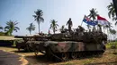 Latihan bersama ini tindak lanjut dari perjanjian kerja sama pertahanan antara Australia dan Indonesia. (JUNI KRISWANTO/AFP)