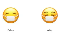 Ada Senyuman di Balik Emoji Masker Buatan Apple