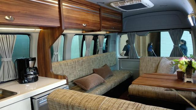 Ruang interior MotoHome