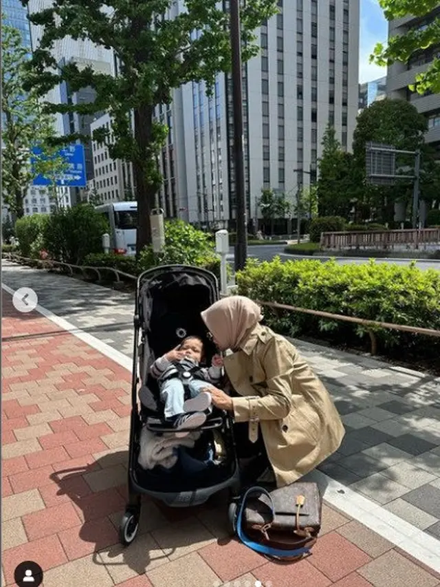 Nikita Willy berlibur bareng suami dan anak di Jepang (Foto: Instagram nikitawillyofficial94)