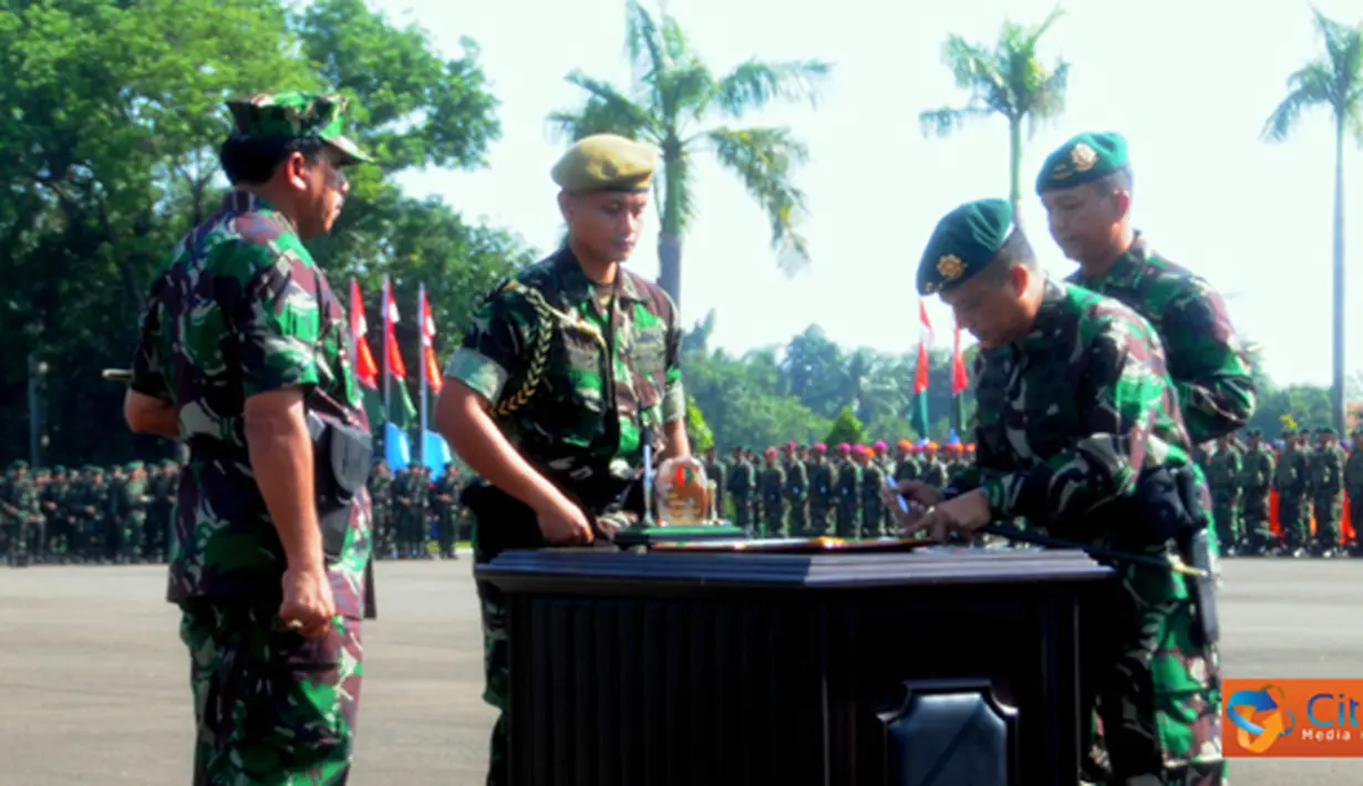 Citizen6, Depok: PPRC TNI merupakan Komando Tugas Gabungan TNI yang dibentuk secara khusus dan berkedudukan langsung di bawah Panglima TNI. (Pengirim: Badarudin Bakri)