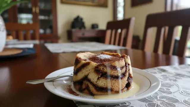 Puding Roti Kopi Kukus Sederhana dari Roti Tawar Sisa