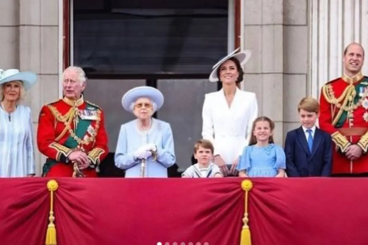 Di Platinum Jubilee Ratu Elizabeth II, Keluarga Kate Middleton dan Pangeran William Tampil Perdana di Balkon Istana Buckingham