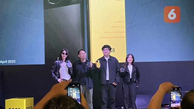 Peluncuran Poco F7 Ultra dan Poco F7 Pro. Liputan6.com/Dinda Ariyani
