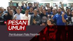 Berita video tentang pesan dari manajer Persib Bandung, Umuh Muchtar untuk para bobotoh jelang bergulirnya turnamen Piala Presiden 2019.