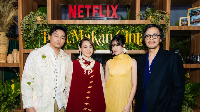 Para cast dan Sutradara Luka, Makan, Cinta serial terbaru Netflix. Dok. Netflix