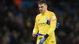 2. Ederson (Manchester City) - 39 pertandingan, 20 clean sheet (AFP/Oli Scarff)