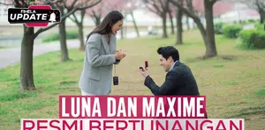 Luna dan Maxime Resmi Bertunangan