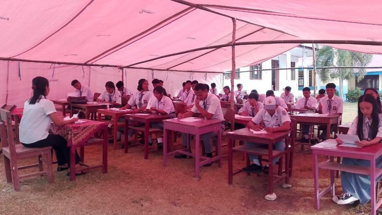 Pemprov Malut Fasilitasi Ujian Siswa Terdampak Gempa di Pengungsian, Pastikan Pendidikan Berlanjut