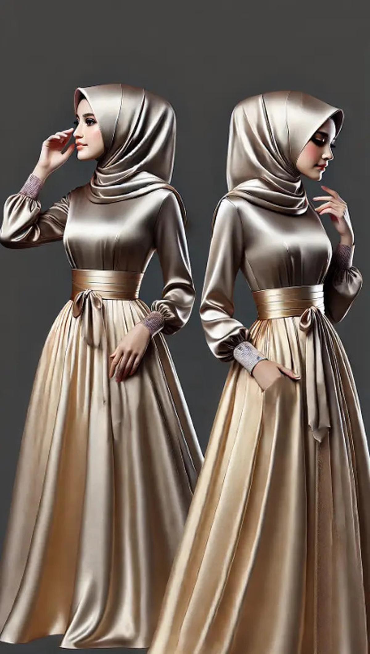 5 Model Gamis Terbaru Kombinasi, Elegan dan Nyaman untuk Berbagai Acara