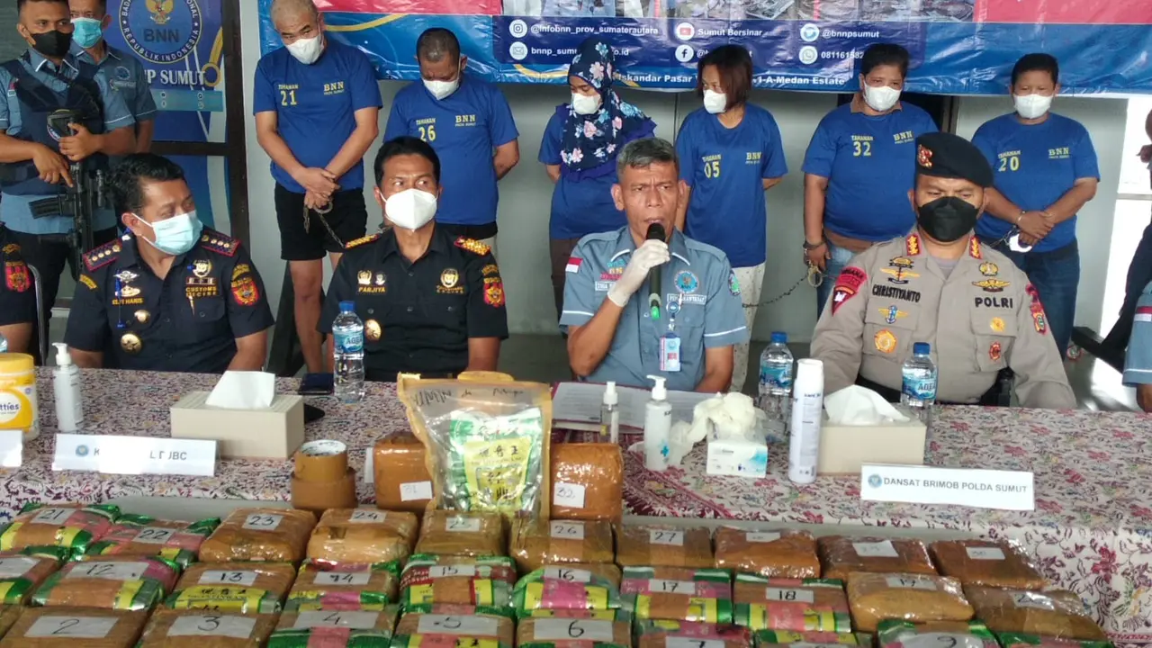 Kepala BNNP Sumut, Brigjen Toga Panjaitan