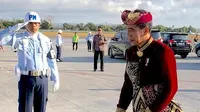 Jokowi kenakan busana adat khas Bali saat Kongres (dok.Instagram@Jokowi/https://www.instagram.com/p/B05t6Leh2wE/Devita Nur Azizah