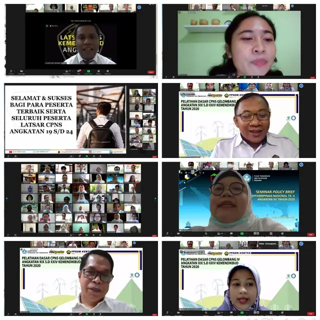 Pesan Penting Kepala PPSDM KEBTKE untuk Peserta Latsar CPNS Kemendikbud