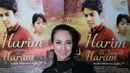 Sylvia Fully, salah satu pemain utama film ‘Harim di Tanah Haram’. (Galih W. Satria/Bintang.com)