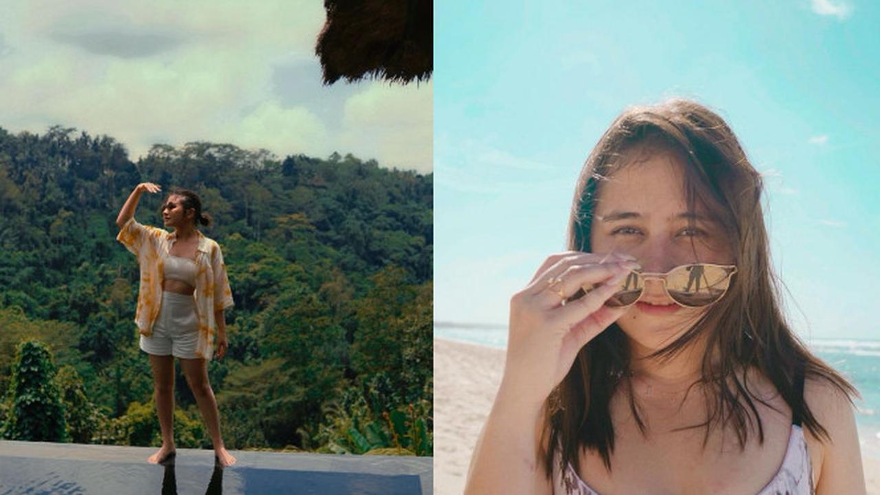 Momen Liburan Prilly Latuconsina di Bali