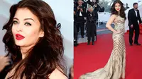Cantiknya Aishwarya Rai di Festival Film Cannes