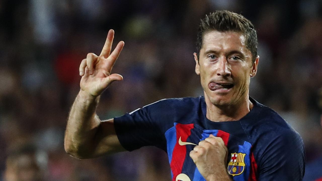 Robert Lewandoski Cetak Hattrick, Barcelona Menang Besar Atas Viktoria Plzen
