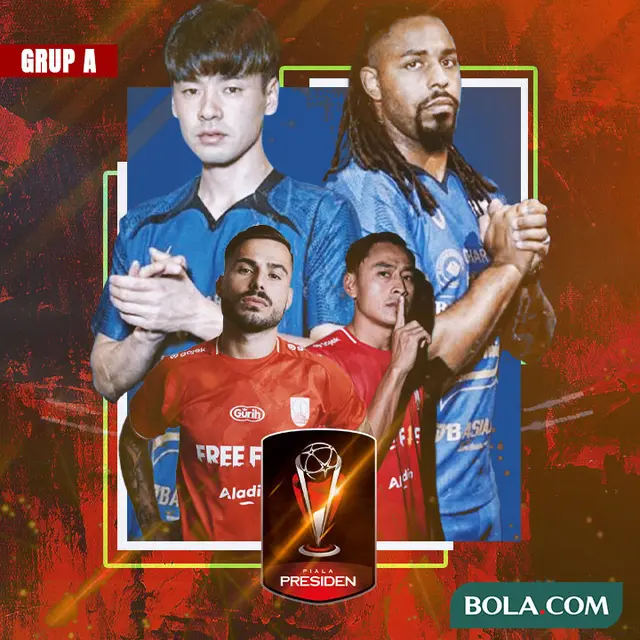 Piala Presiden 2022 - Duet Maut di Grup A Piala Presiden 2022