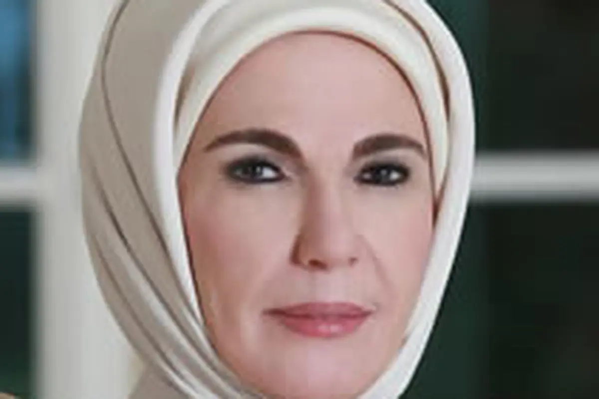 Emine Erdoğan (Emine Erdogan), ibu negara Turki, istri Presiden Recep Tayyip Erdoğan. (tccb.gov.tr)