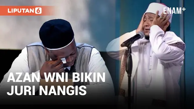 VIDEO: Juri Nangis Dengar Lantunan Azan WNI di Arab Saudi