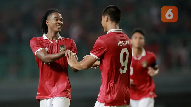 Foto: Hattrick Hokky Caraka Bawa Timnas Indonesia U-19 Gulung Brunei Darussalam di Piala AFF U-19 2022