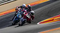 Melawan Cuaca Buruk, Fadillah Arbi Aditama Finis Zona Poin pada FIM JuniorGP 2024 di Aragon