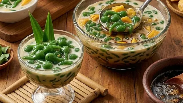 Resep Cendol Kecebong Santan Gula Aren