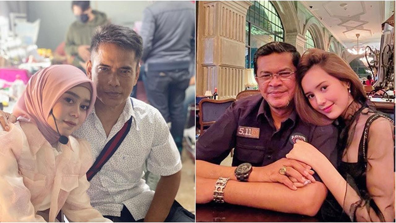 7 Potret Kedekatan Selebriti Cewek dengan Ayahnya