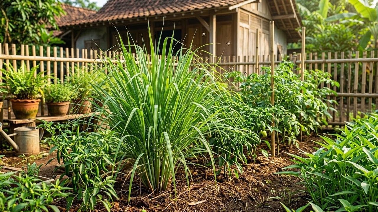 Serai Wangi Tanaman Pendamping