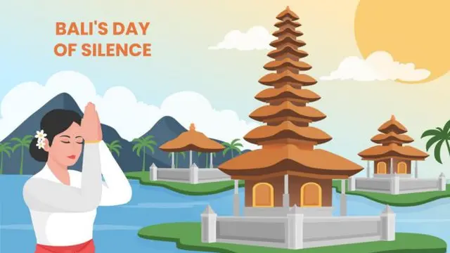 Ilustrasi Peringatan Hari Raya Nyepi/Photo by Freepik