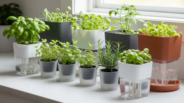 Pot dan Kontainer Self-Watering