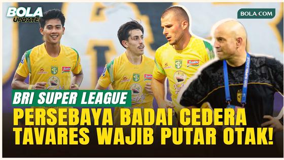 Persebaya Dihantam Cedera Jelang Hadapi Borneo FC, Bernardo Tavares Rombak Skuad Bajul Ijo!