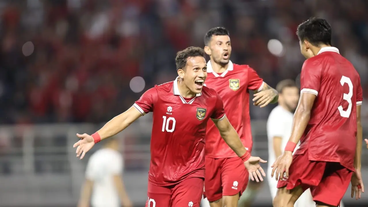 Foto: Dendy Sulistyawan dan Egy Maulana Vikri Bawa Timnas Indonesia Kalahkan Turkmenistan di FIFA Matchday
