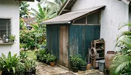 8 Ide Gudang Kecil di Belakang Rumah Kampung Rapi dan Murah dari Bahan Terjangkau