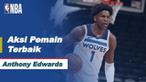 Berita video aksi-aksi terbaik dari bintang Minnesota Timberwolves, Anthony Edwards, yang mencetak 42 poin dalam laga musim reguler NBA 2020/2021 hari ini, Kamis (6/5/2021) pagi hari WIB.