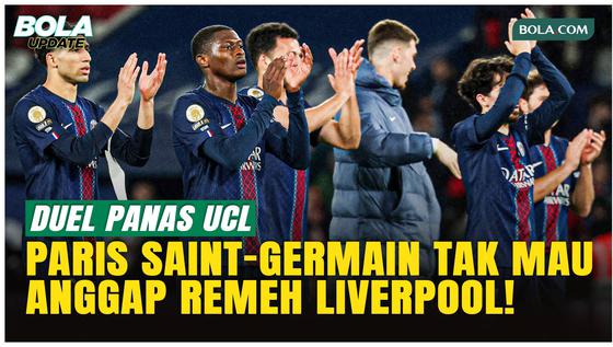 Liverpool Lagi Drop, PSG Difavoritkan Unggul? Ini Jawaban Luis Enrique