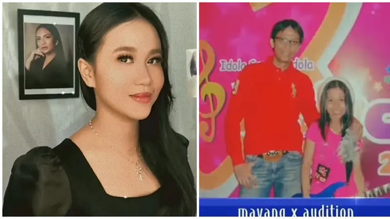 6 Potret Lawas Mayang Adik Vanessa Angel saat Ikut Idola Cilik, Ditemani Sang Ayah