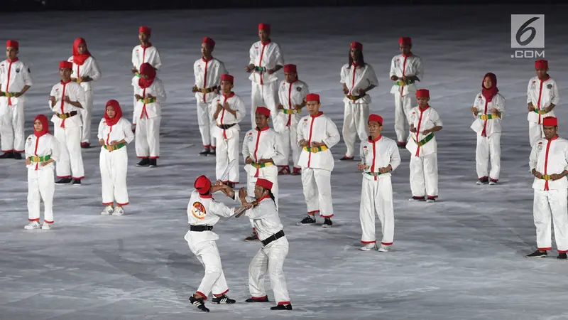 Kemeriahan Malam Penutupan Asian Games 2018