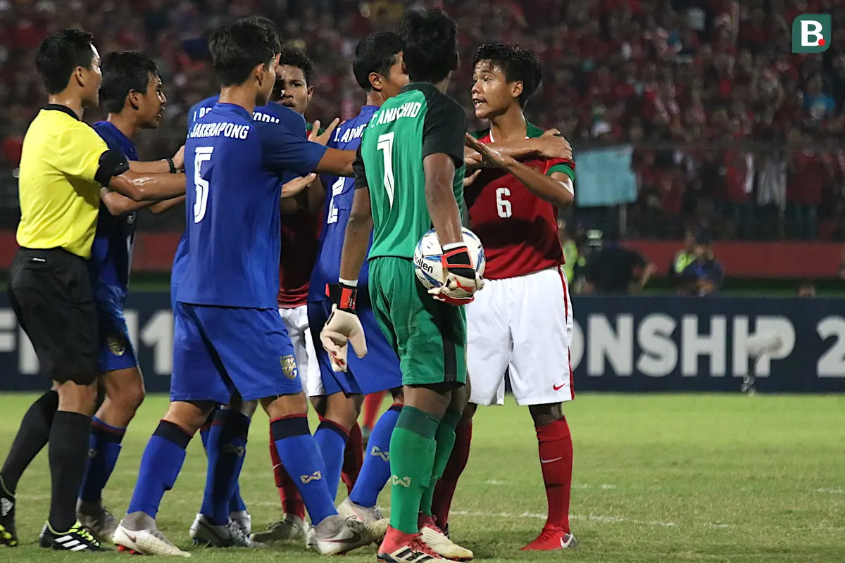 Timnas Thailand U-16 vs Timnas Indonesia U-16