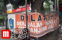 VIDEO: Ada Pelebaran Trotoar, PKL di Cikini Pasrah Terpaksa Pindah