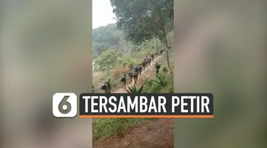 tersambar petir