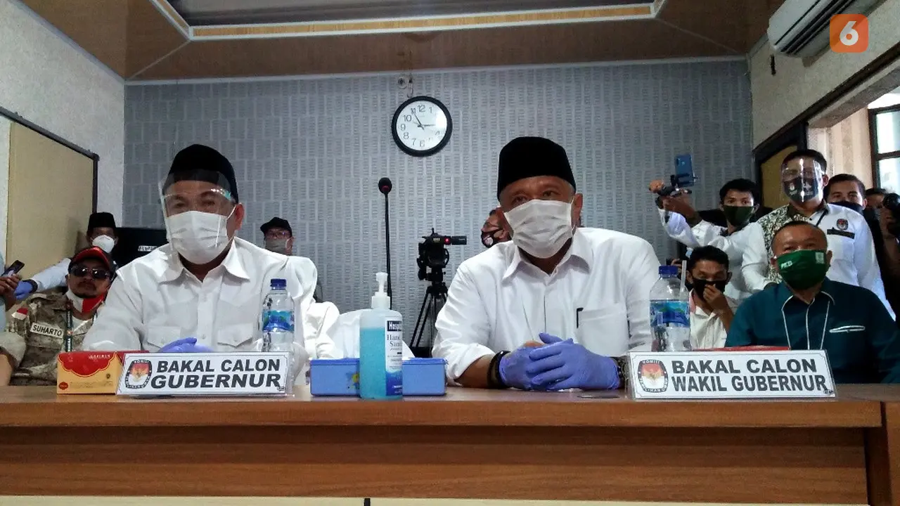(Pilkada) Diusung Gerindra PKB Perindo, Agusrin-Imron Resmi Daftar KPU Bengkulu