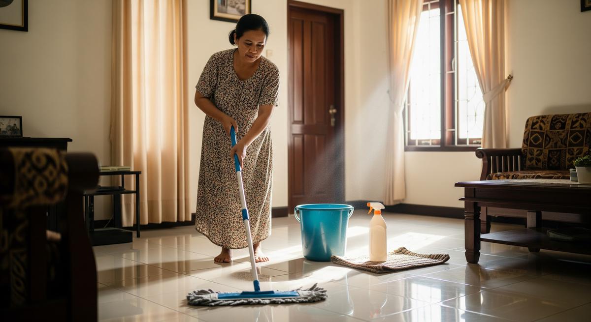 8 Bahan yang Bisa Ditambahkan ke Air Pel Lantai, Cegah Amis dan Wangi Tahan Lama