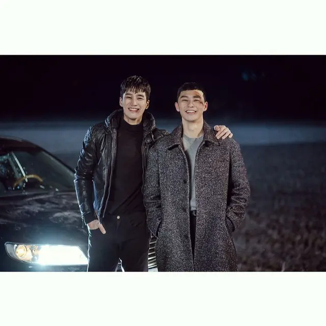 Ahn Bo Hyun dan Park Seo Joon. (Instagram/ bohyunahn)