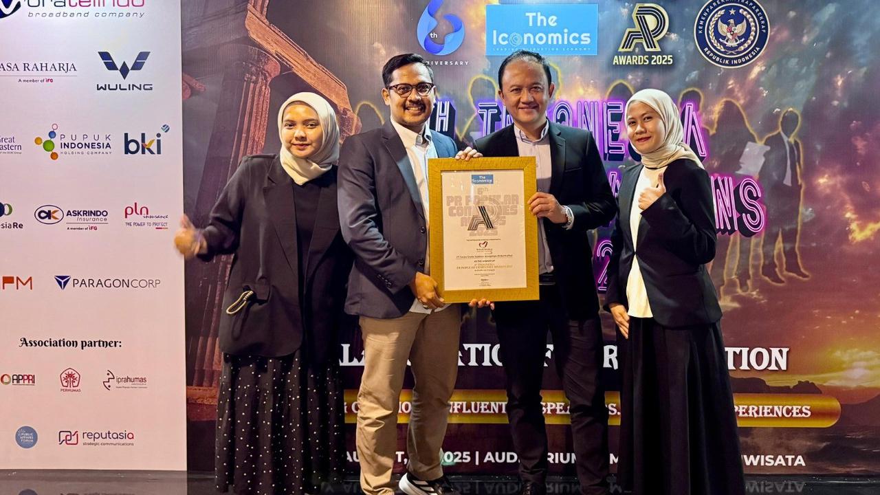 TelkoMedika Raih Penghargaan Public Relations Popular Companies Awards 2025