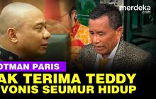 VIDEO: Hotman Paris Kecewa Berat Hakim Vonis Teddy Minahasa Penjara Seumur Hidup