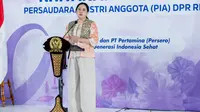Ketua DPR, Puan Maharani saat menghadiri acara khitanan massal yang digelar Persaudaraan Istri Anggota (PIA) DPR. (Foto: Istimewa).