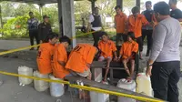 Polisi gerebek markas genk motor di Medan